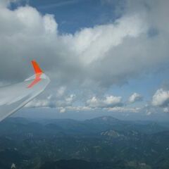 Flugwegposition um 13:38:43: Aufgenommen in der Nähe von Gußwerk, Österreich in 2617 Meter